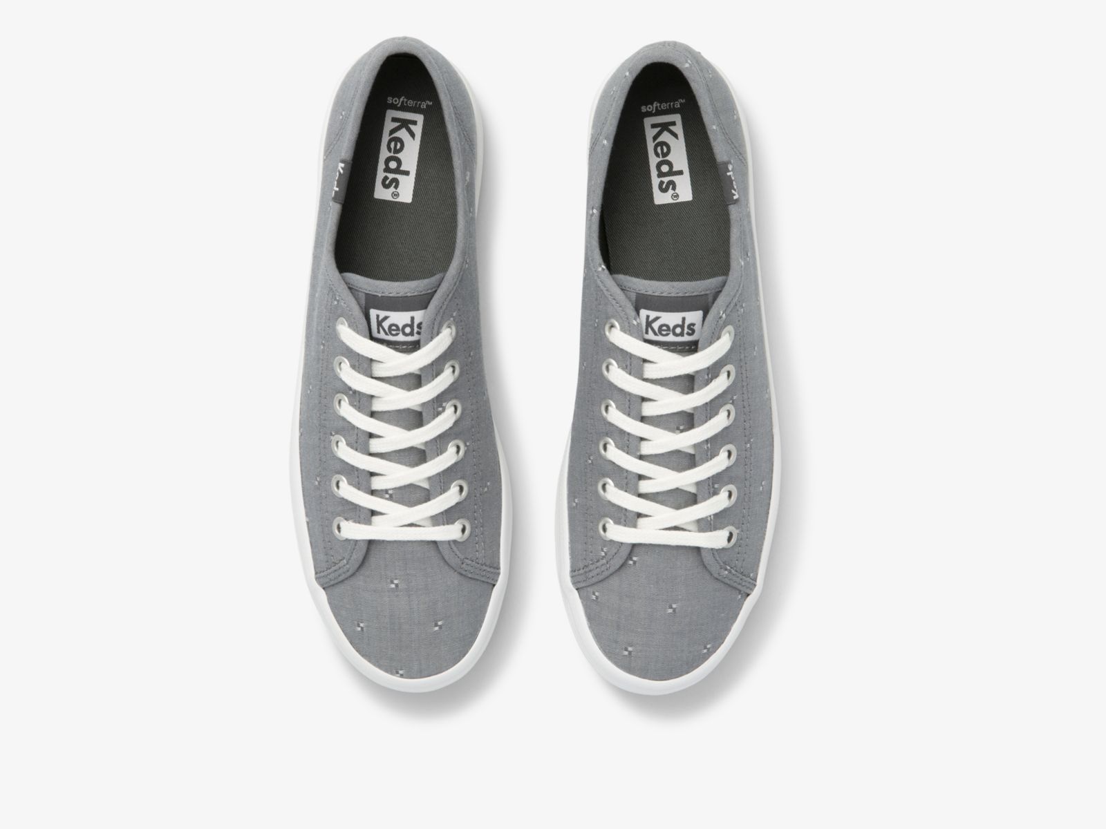 Keds Kickstart Dobby Jacquard Grå | 9750EJCBL