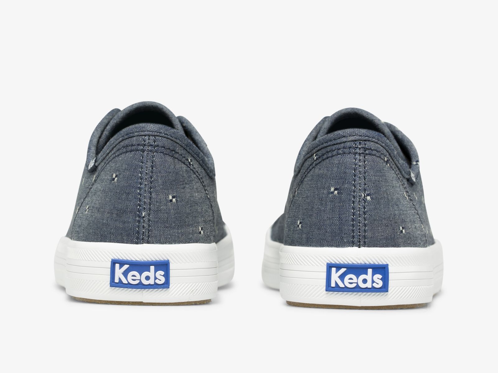 Keds Kickstart Dobby Jacquard Marinblå | 8540AWOES