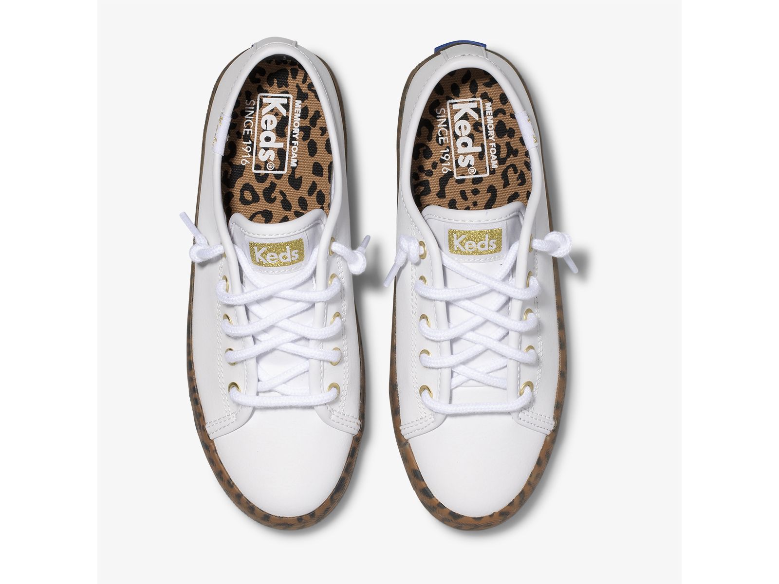 Keds Kickstart Leopard Foxing Sneaker Vita | 6273WUZOL