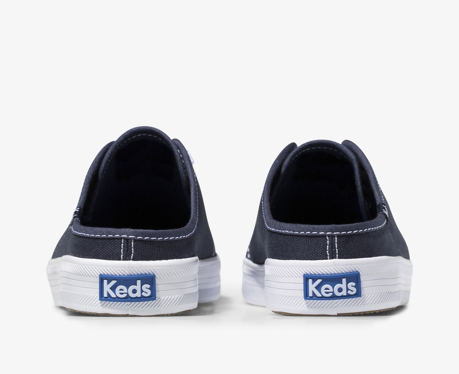 Keds Kickstart Mule Canvas Marinblå | 8563UCTPQ