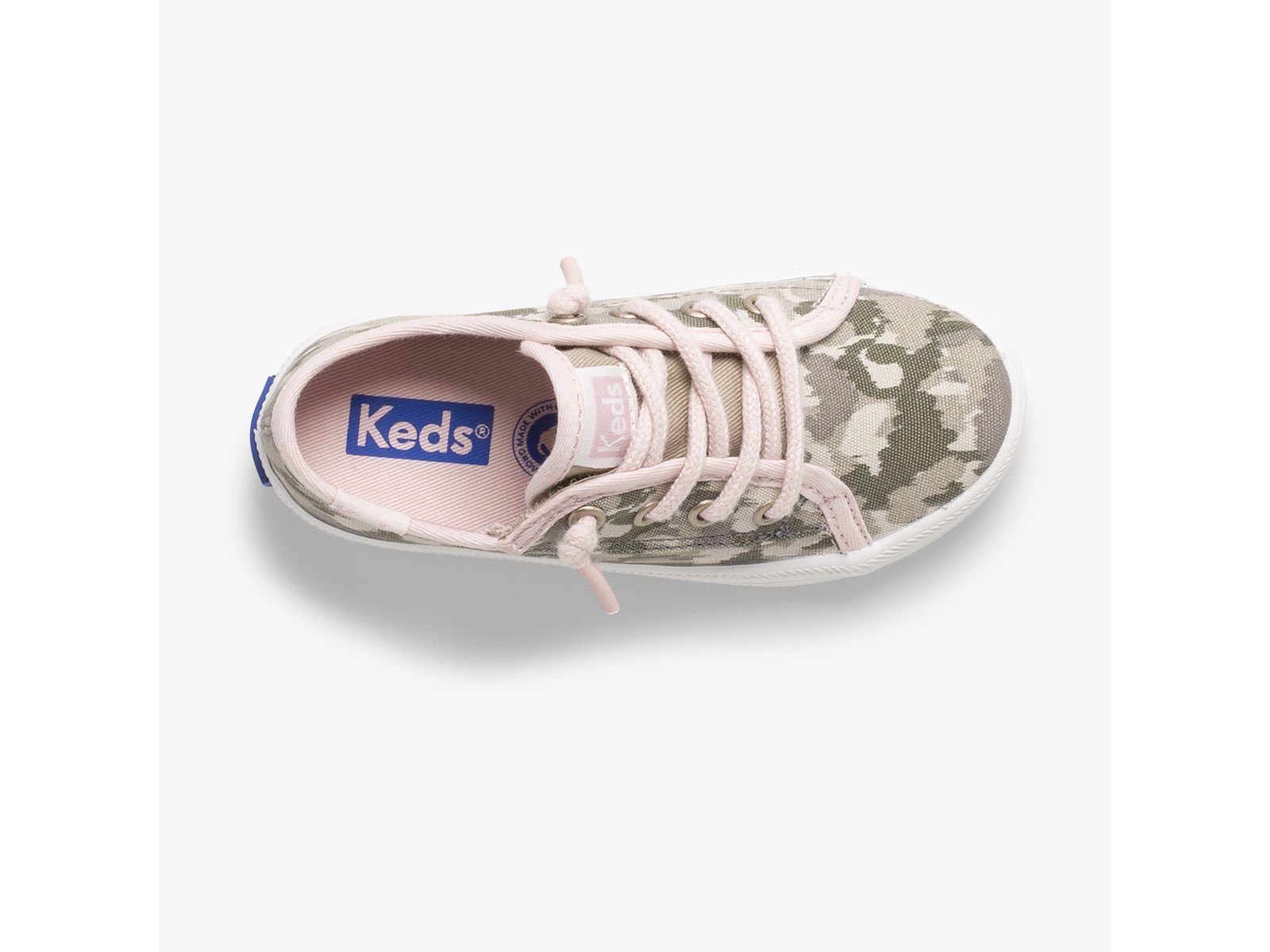 Keds Kickstart Seasonal Jr Feat Organic Bomull Camo | 7968JKHMA