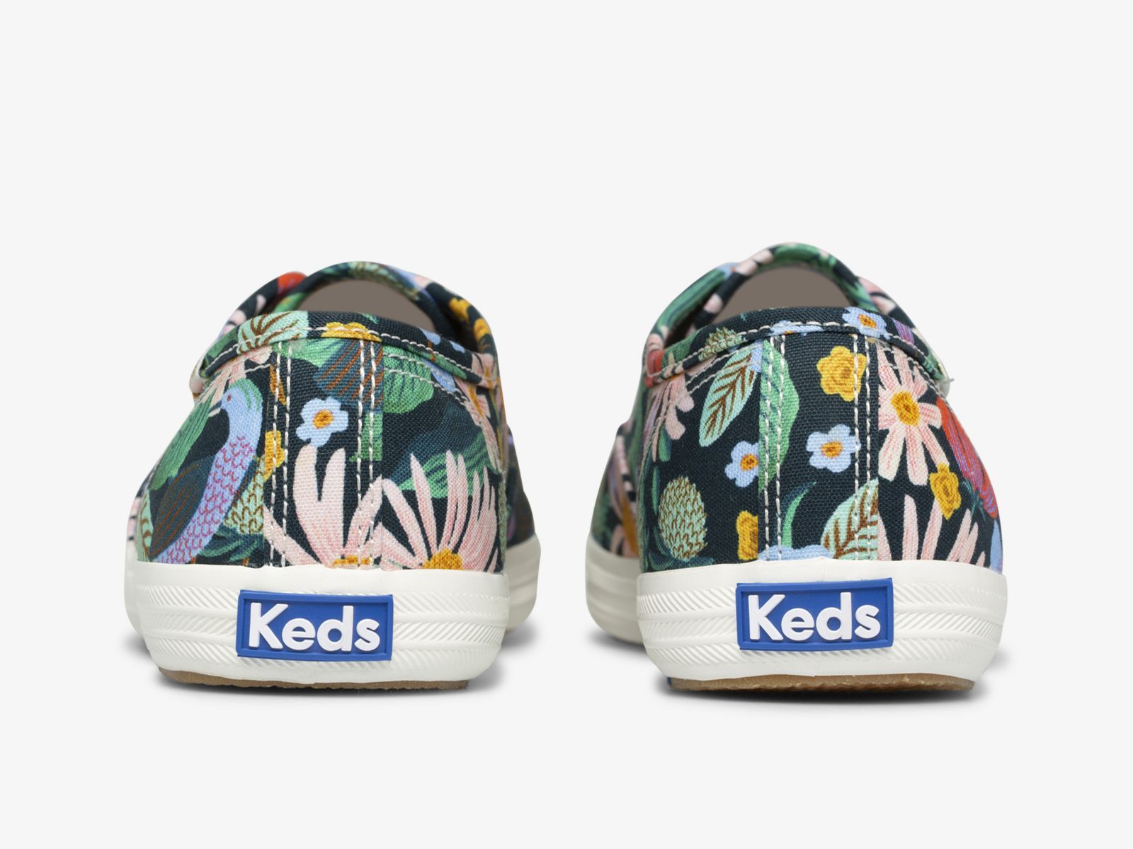 Keds Rifle Paper Co Champion Dovecote Marinblå Olika Färger | 5917HRMJN