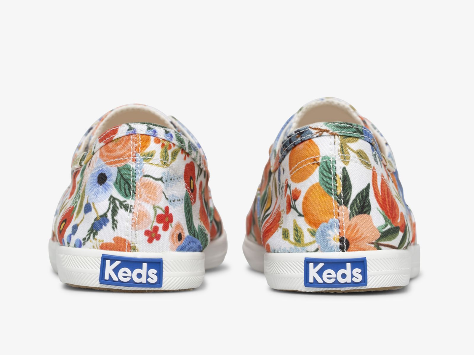 Keds Rifle Paper Co Chillax Citrus Garden Party Vita Olika Färger | 2537WBXYL