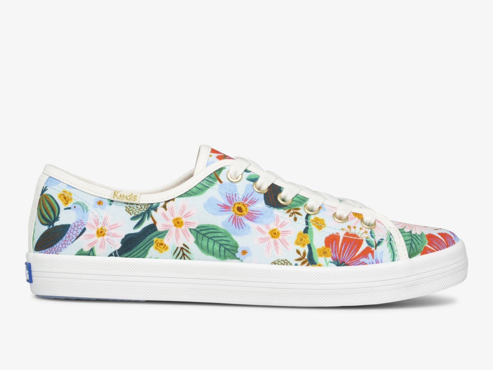 Keds Rifle Paper Co Kickstart Dovecote Mintgröna | 0569JEDLI