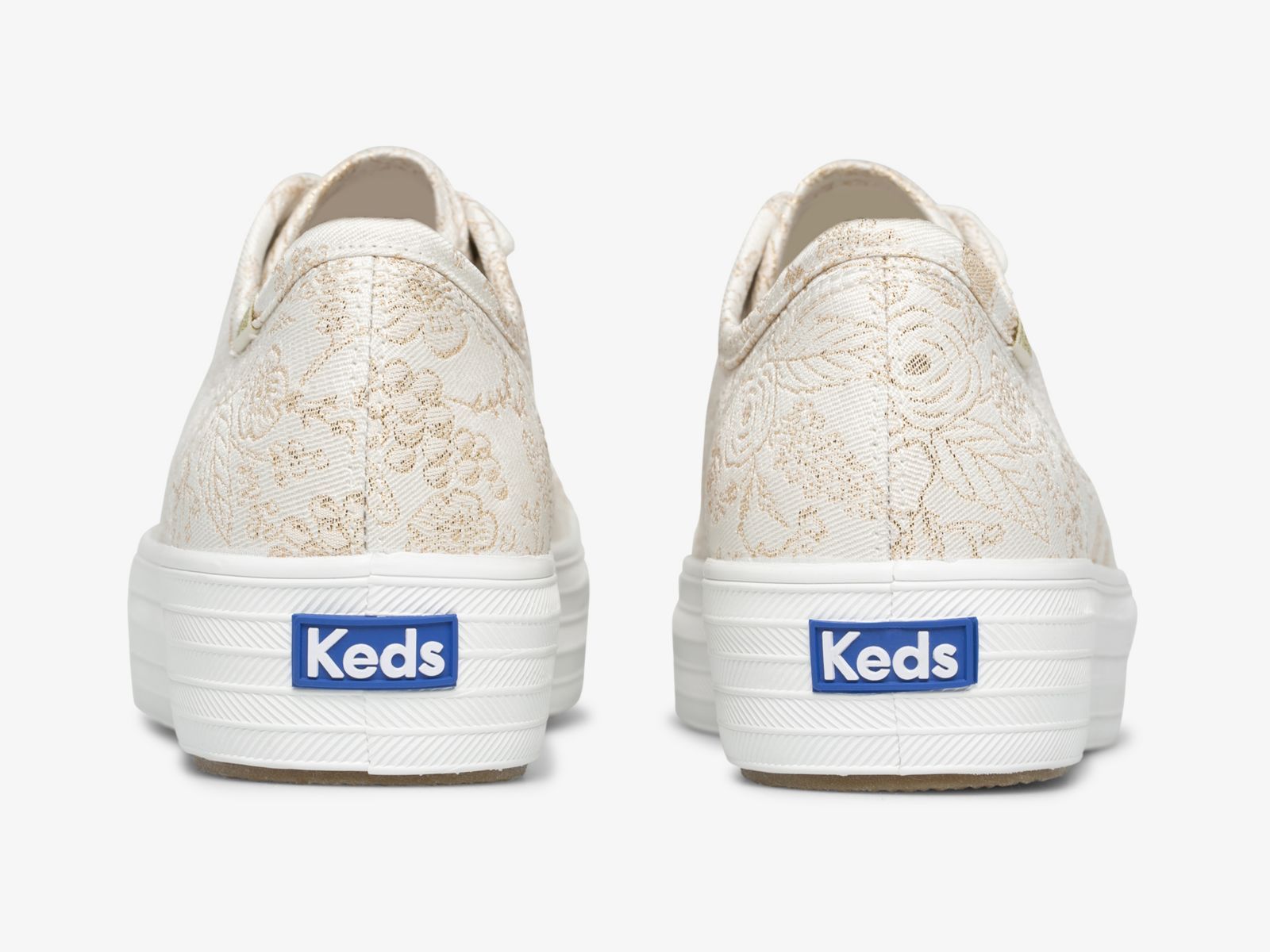 Keds Rifle Paper Co Triple Kick Colette Jacquard Vita | 5037XHVPJ