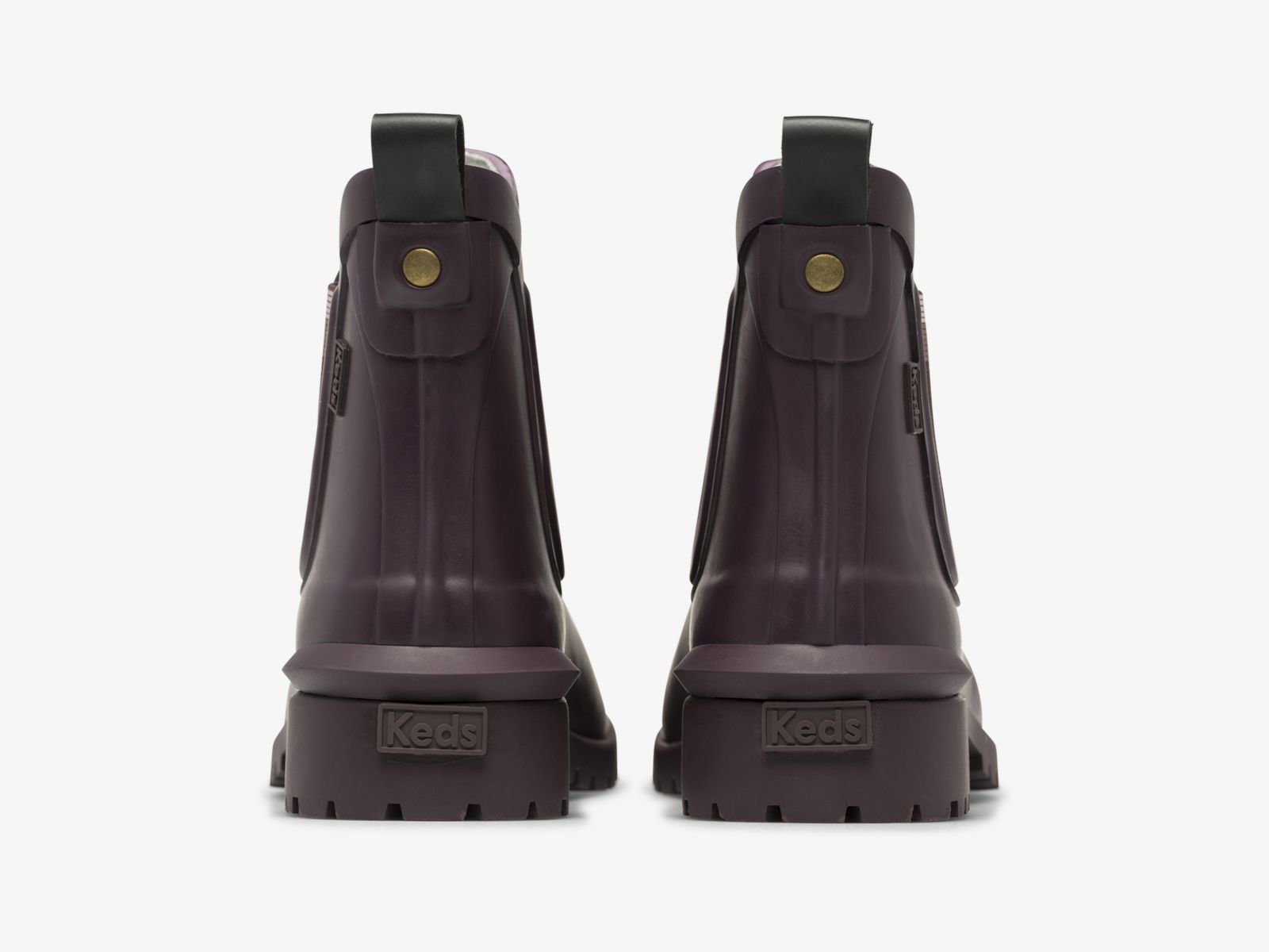 Keds Rowan Rain Boot Vinröda | 9284QVNCX