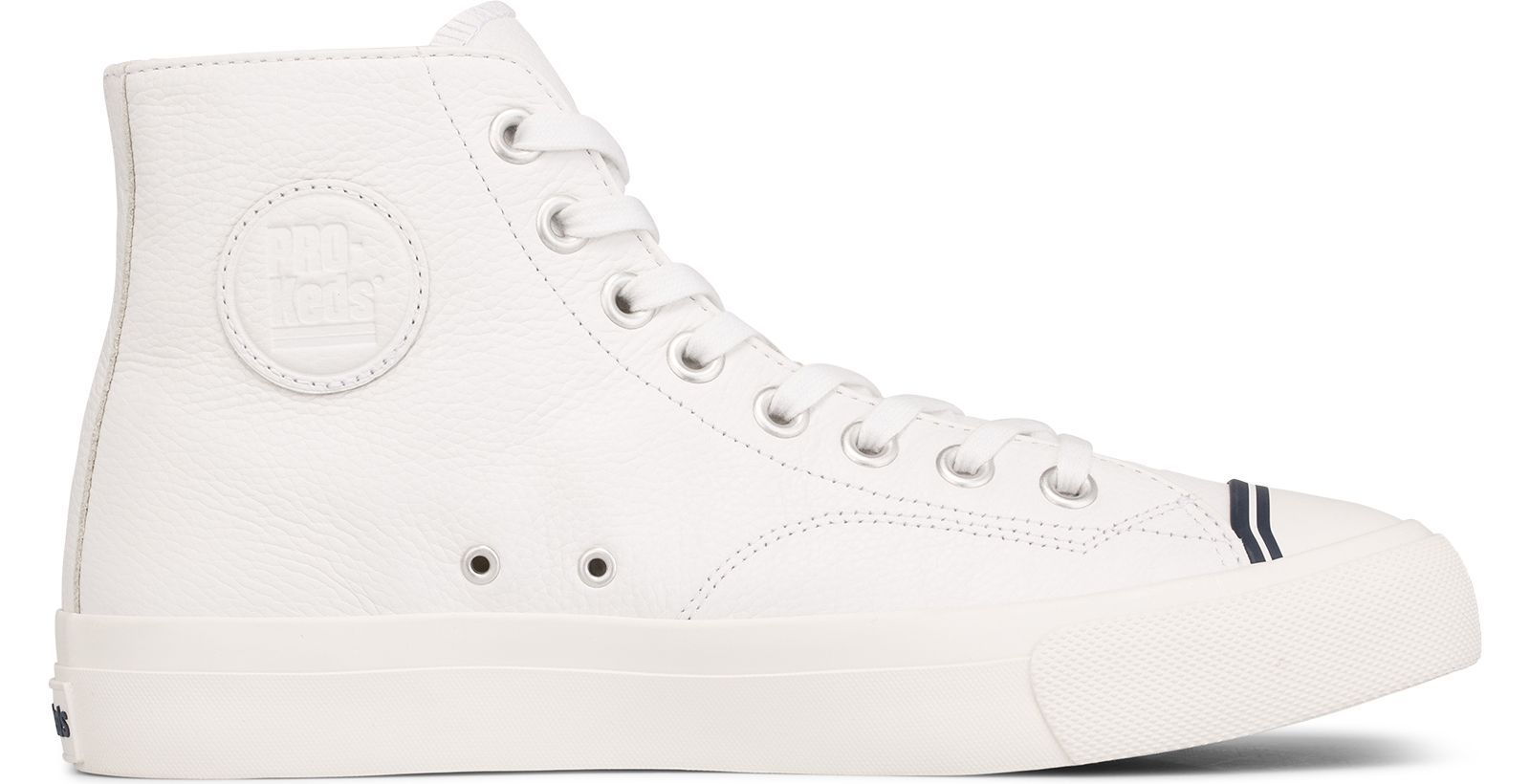 Keds Royal Hi Läder Vita | 3207GYUTX