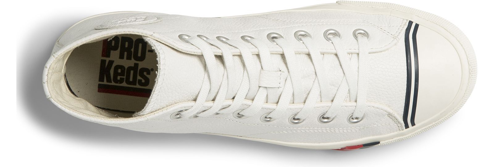 Keds Royal Hi Läder Vita | 3207GYUTX