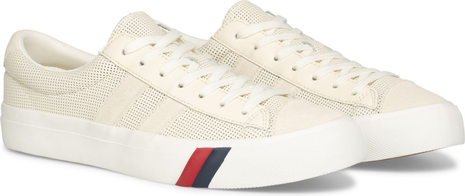 Keds Royal Plus Perf Läder Grädde | 6725GZTUS