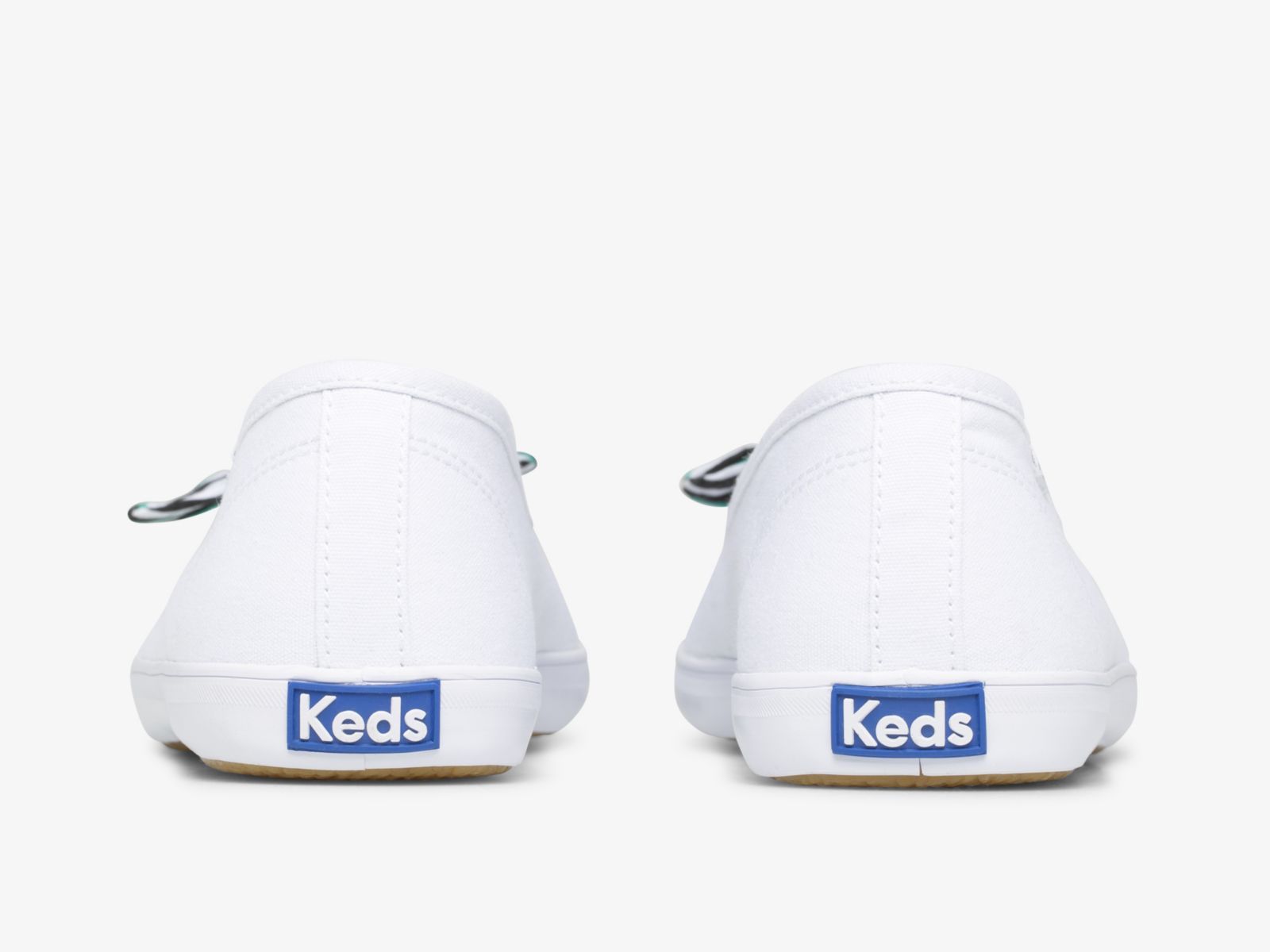 Keds Seaside Canvas Vita Olika Färger | 7195HPDEW