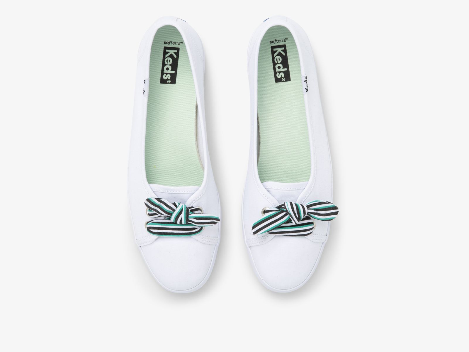 Keds Seaside Canvas Vita Olika Färger | 7195HPDEW