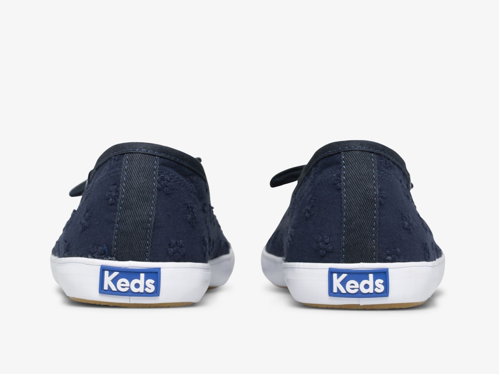 Keds Seaside Daisy Eyelet Marinblå | 9054COERF