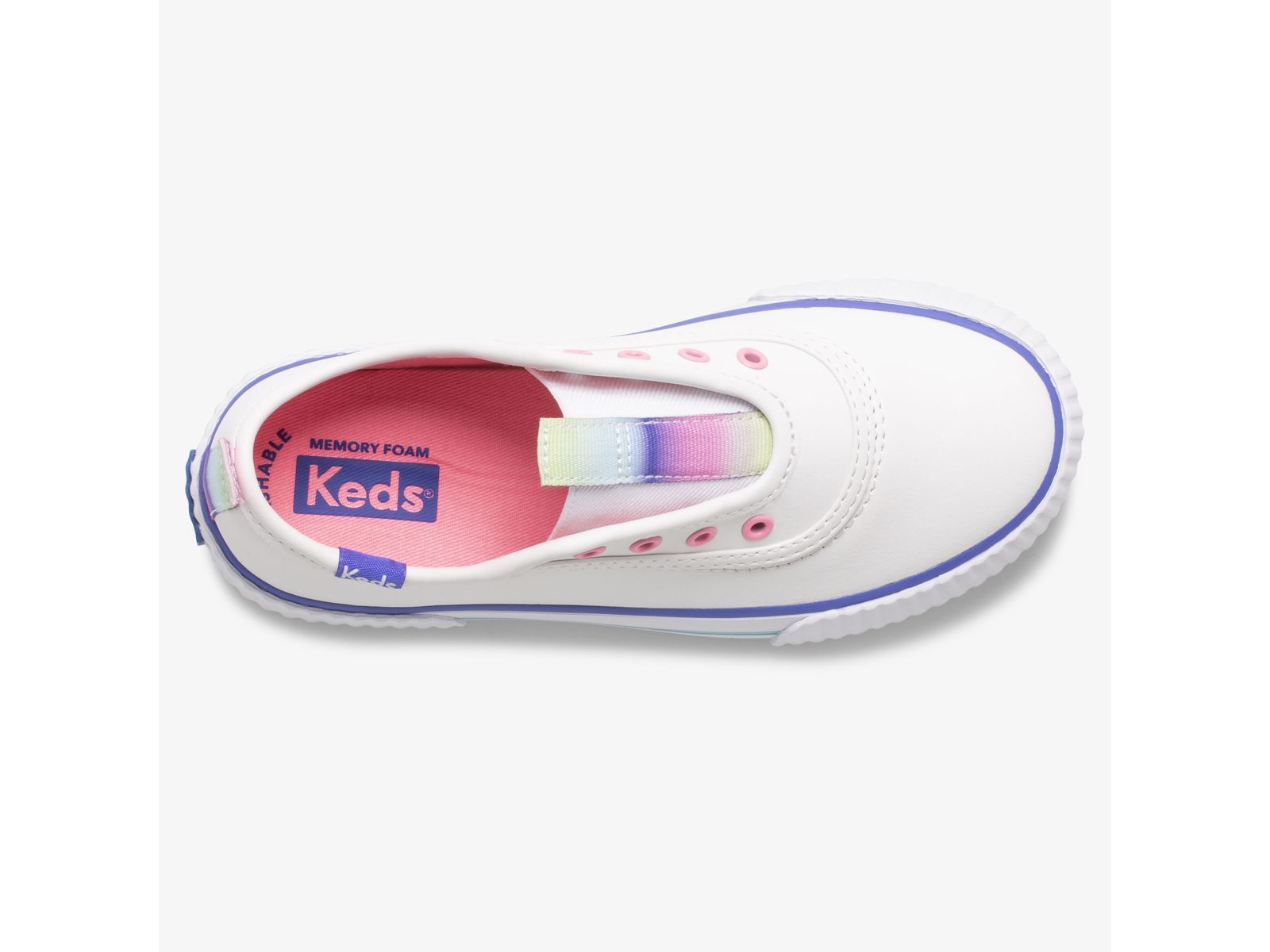 Keds Topkick Slip On Washable Läder Vita | 5290GCEBN