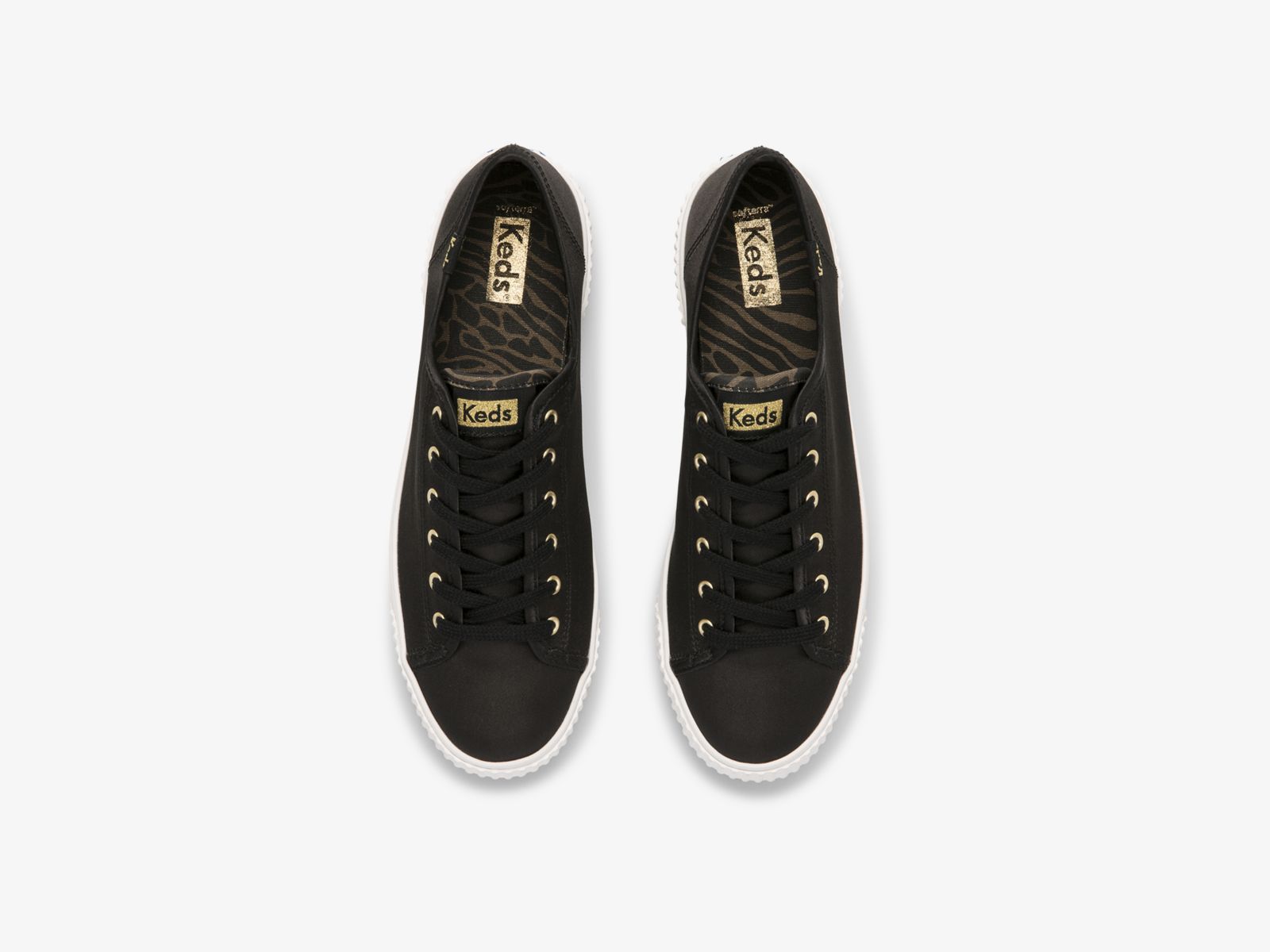 Keds Triple Kick Amp Satin Svarta | 5802ZRDPM