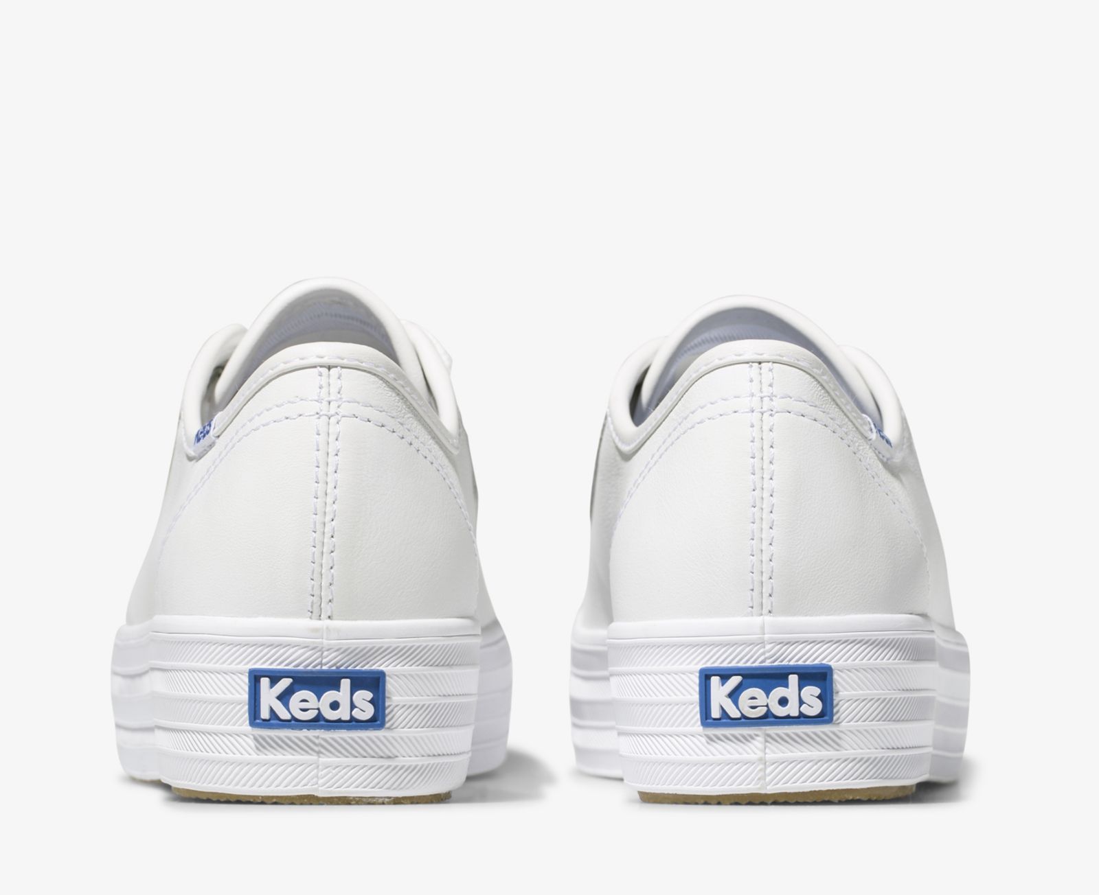 Keds Triple Kick Läder Vita | 9105RHBZN