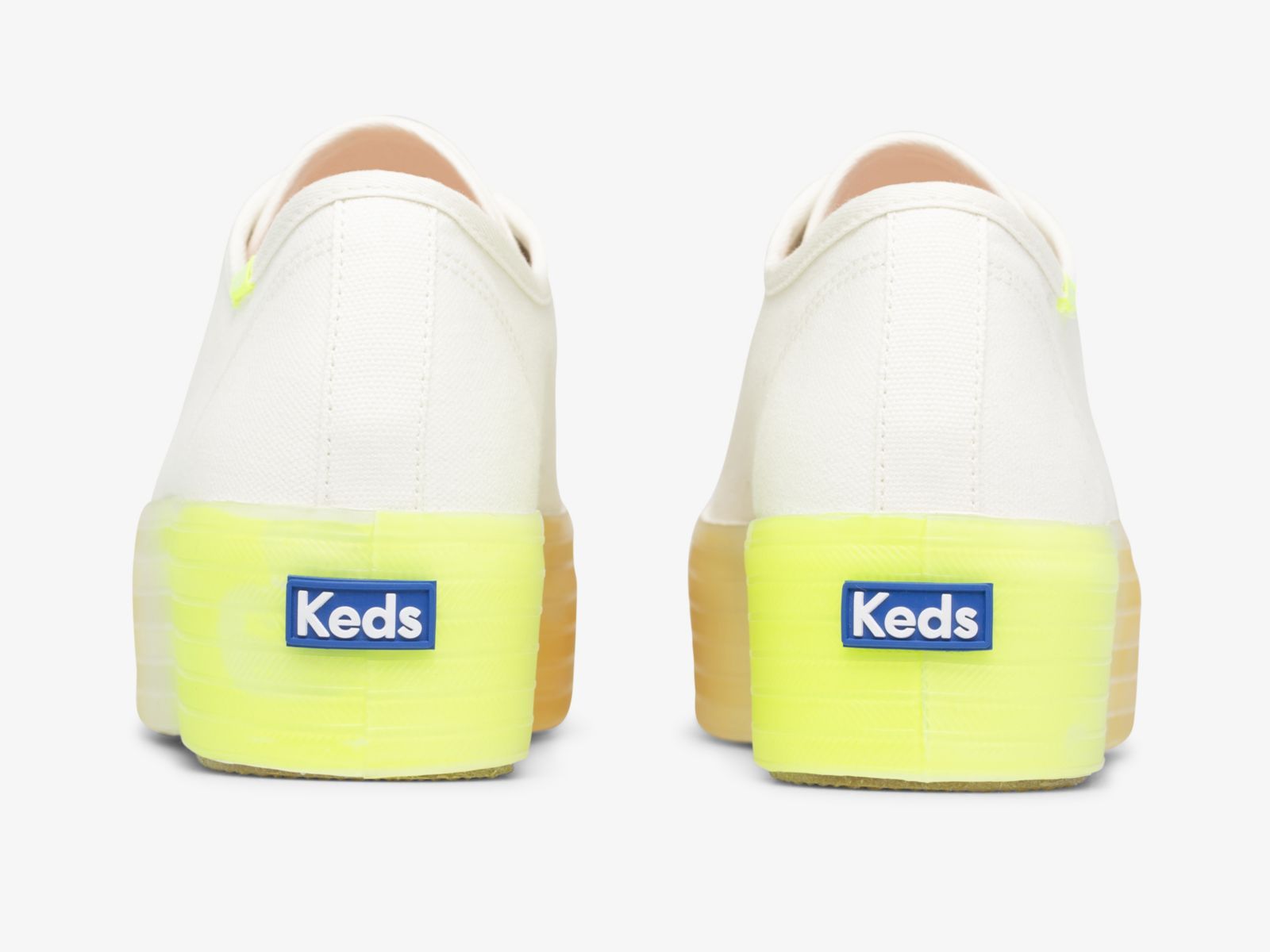 Keds Triple Up Ombre Foxing Vita Olika Färger | 1036VTPSX